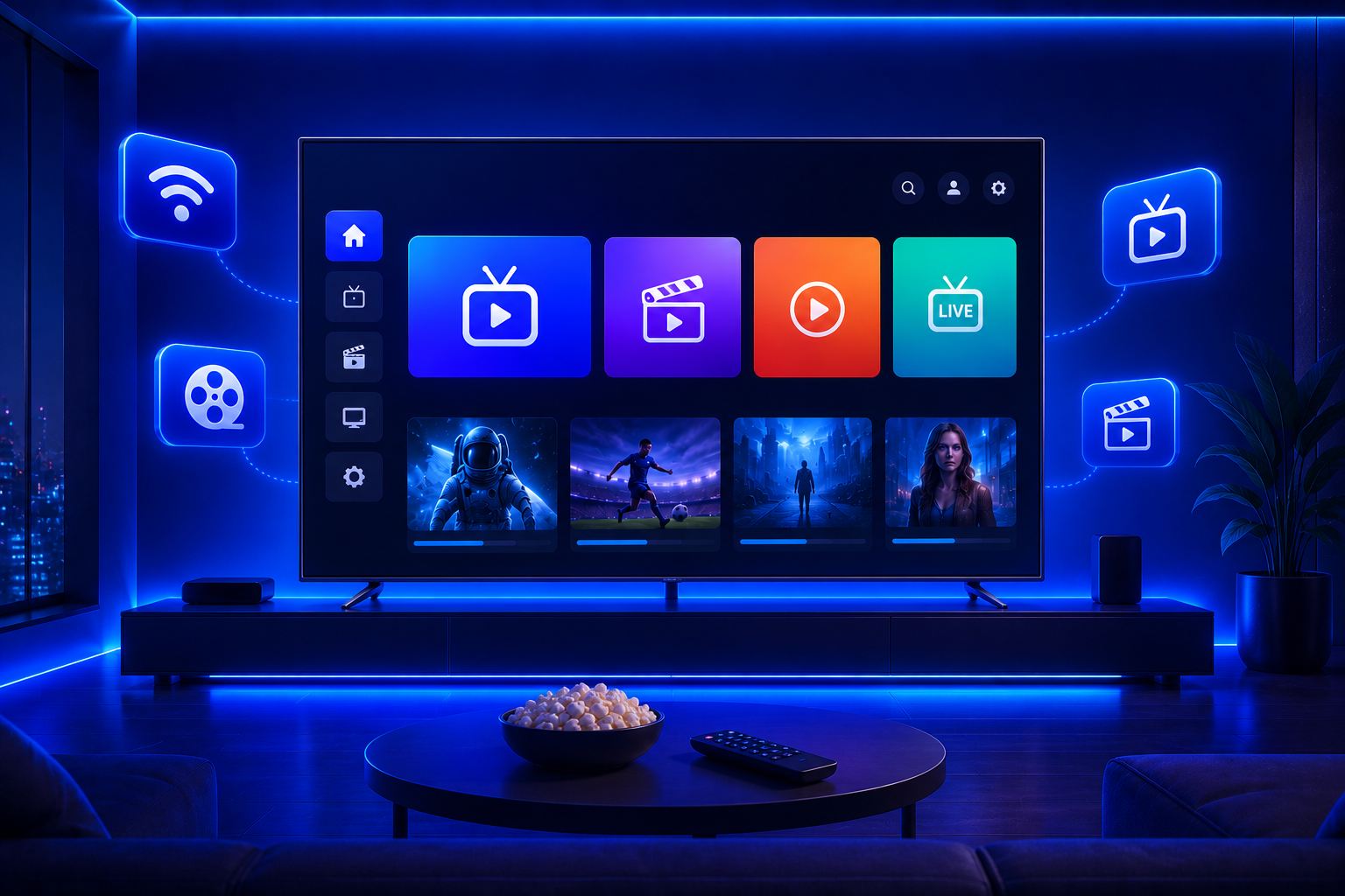 Smarters Pro sur Smart TV Samsung et LG